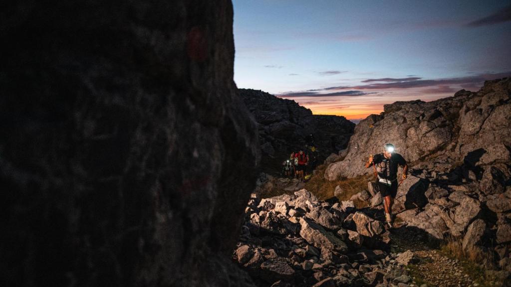 Corredores en la prueba Salomon Ultra Pirineu 100K.