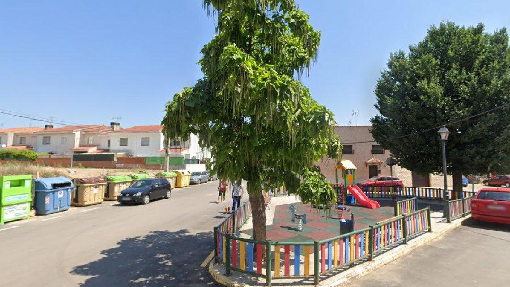 Plaza Portugal de Cedillo del Condado (Toledo).