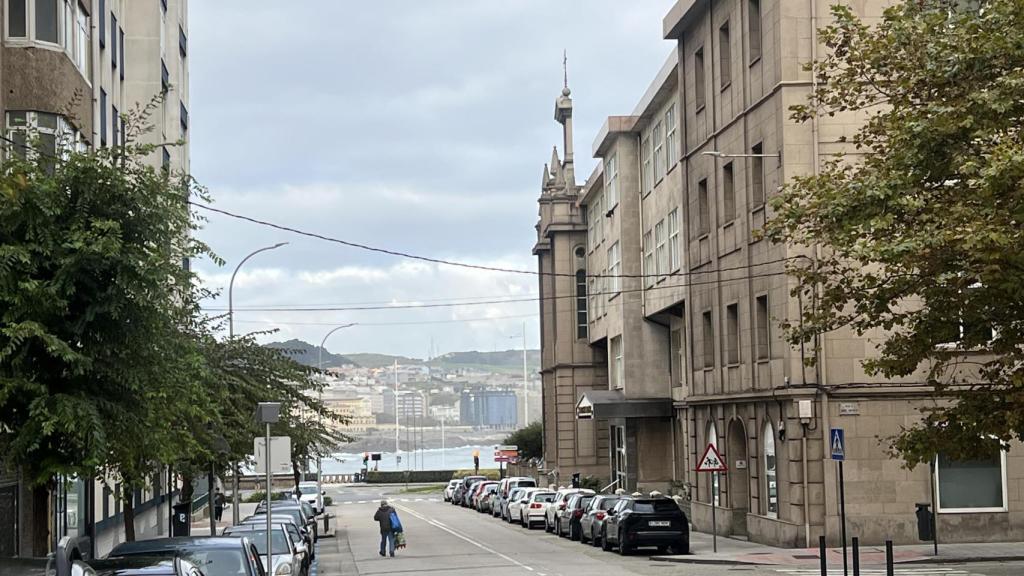 Imagen de A Coruña esta mañana.