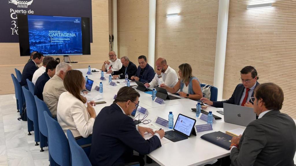 Reunión del Consejo de Administración de la Autoridad Portuaria de Cartagena.
