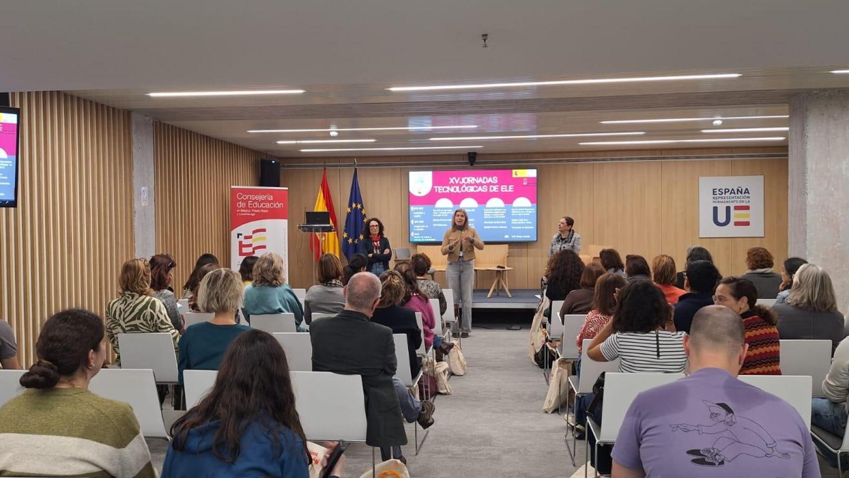 Imagen de las jornadas ELE en Bruselas