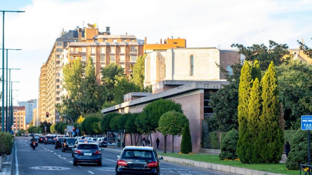 El Paseo de Isabel la Católica, en Valladolid
