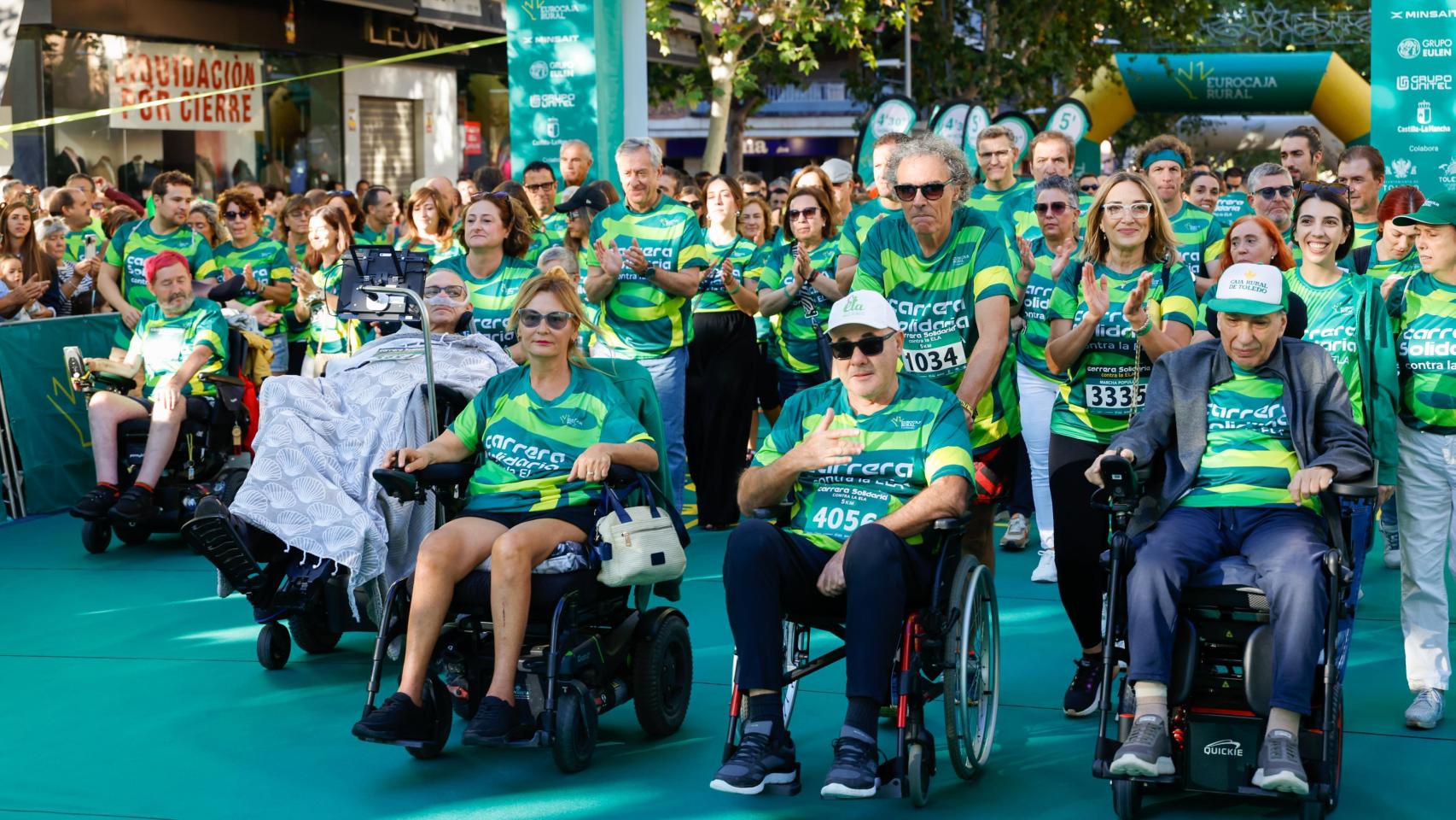 Toledo se vuelca contra la ELA en una carrera solidaria que ha congregado a casi 5.000 personas: todas las fotos
