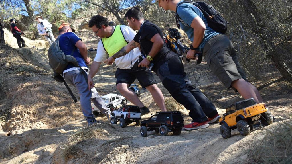 Participantes en el circuito de la KDD Crawler de Cigales