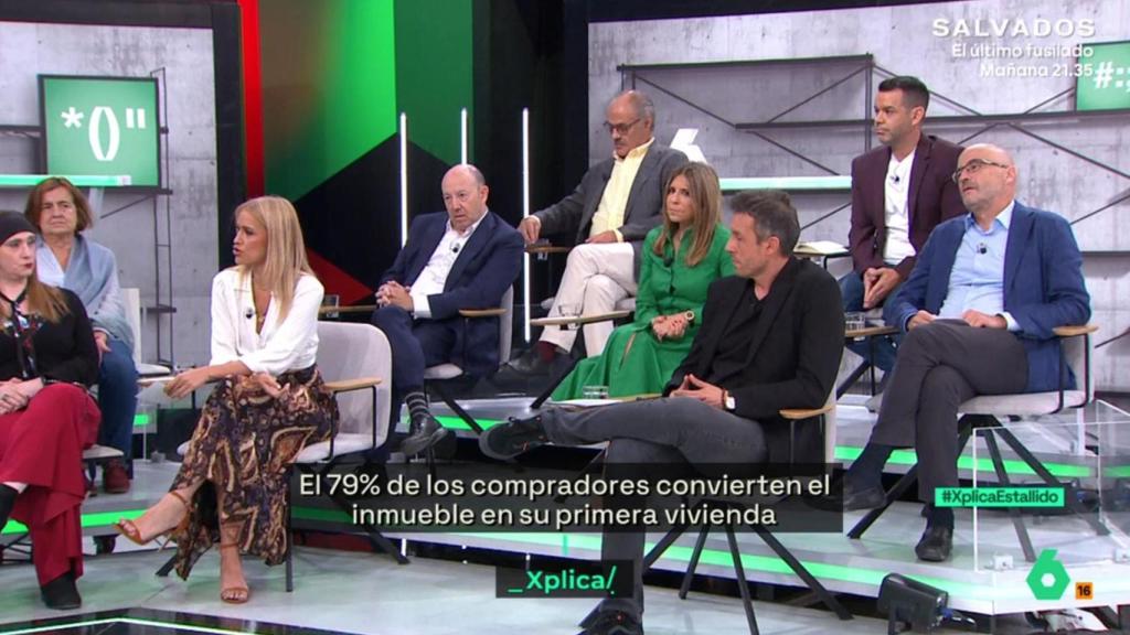 La bancada de los Xplicadores en 'laSexta Xplica'.