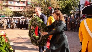 Zaragoza rinde homenaje a las Heroínas de los Sitios con una ofrenda floral