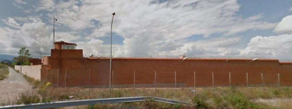 Los muros perimetrales del Centro Penitenciario Murcia I.