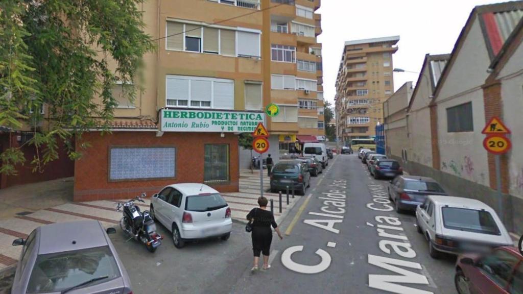 La calle donde ocurrieron los hechos.