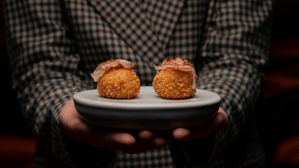 Croquetas Carbonara.
