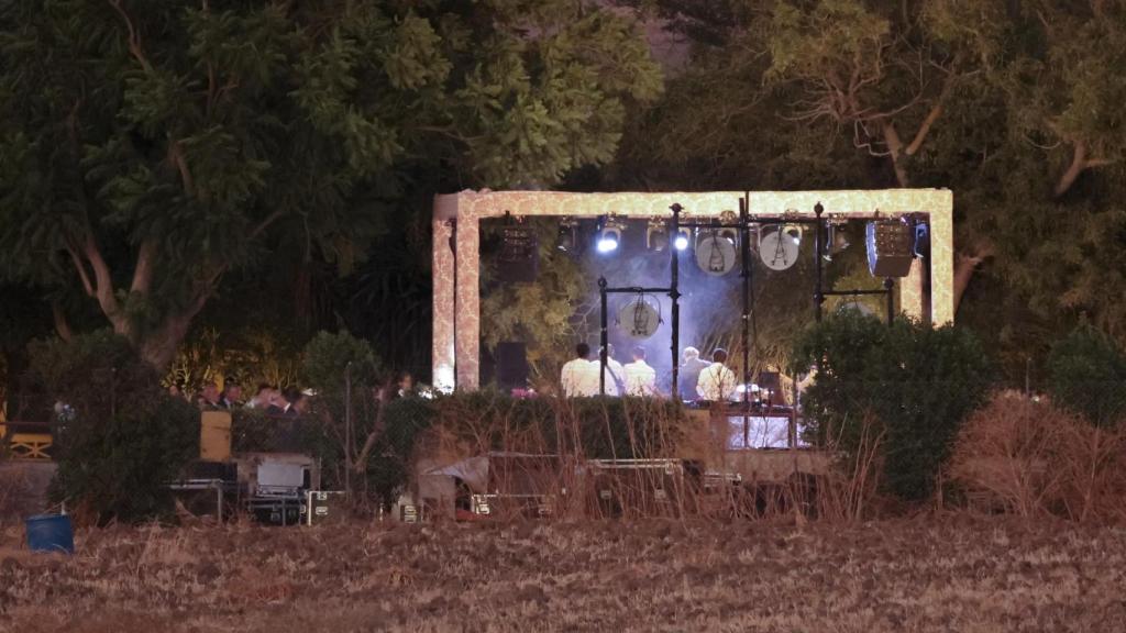 Celebración de la boda de Cayetano Martínez de Irujo y Bárbara Mirjan.