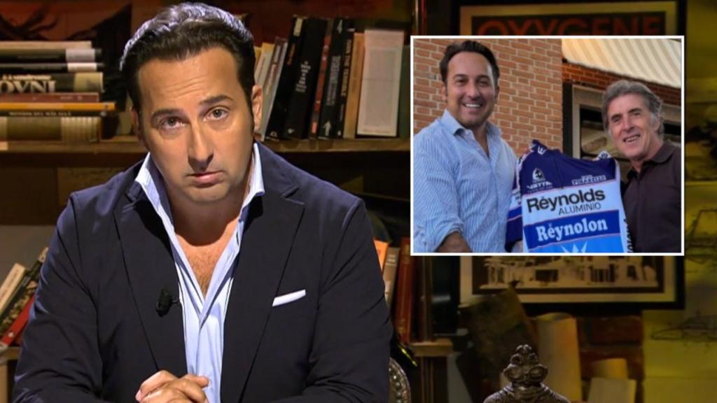 Iker Jiménez compartió hace unos días una foto de su encuentro con Perico Delgado.