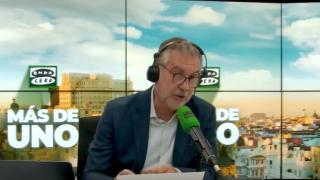 Carlos Alsina durante su monólogo de este lunes en 'Más de Uno'.