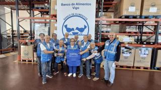 Presentación de la Gran Recogida del Banco de Alimentos, en Vigo