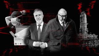 El ministro Ángel Víctor Torres y el asesor Koldo García.