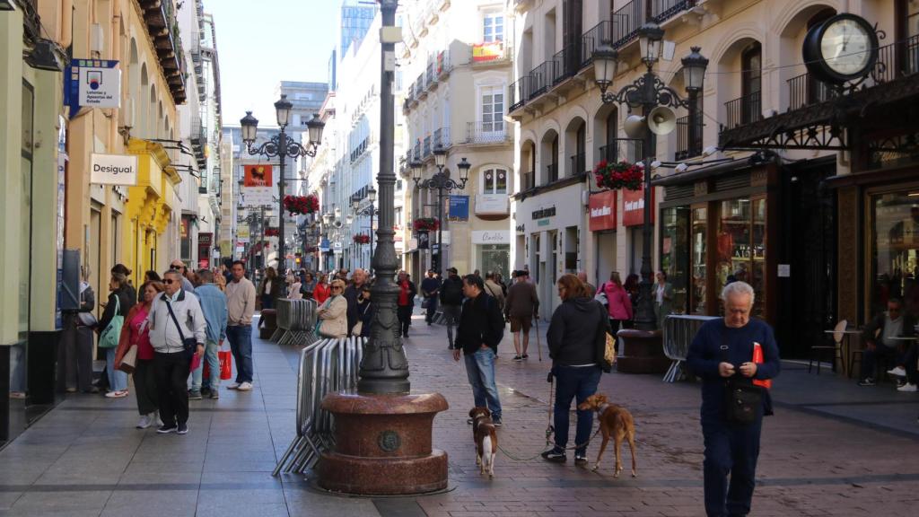 Calle Alfonso I de Zaragoza, una de las principales vías comerciales de la ciudad