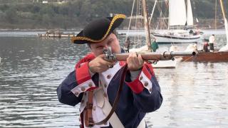 Representación teatral de la Batalla de Rande