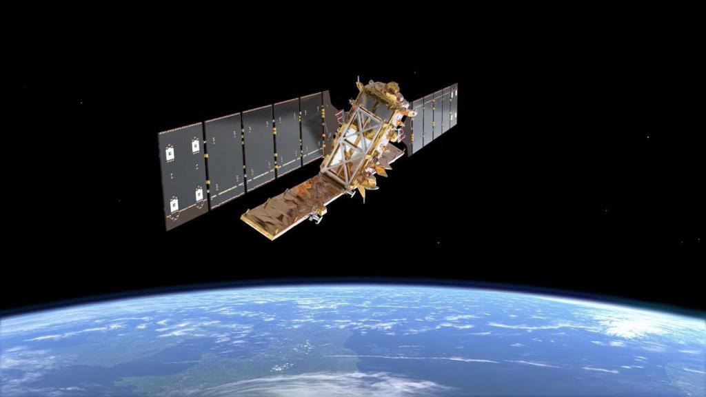 El satélite Sentinel-1D del sistema Copernicus