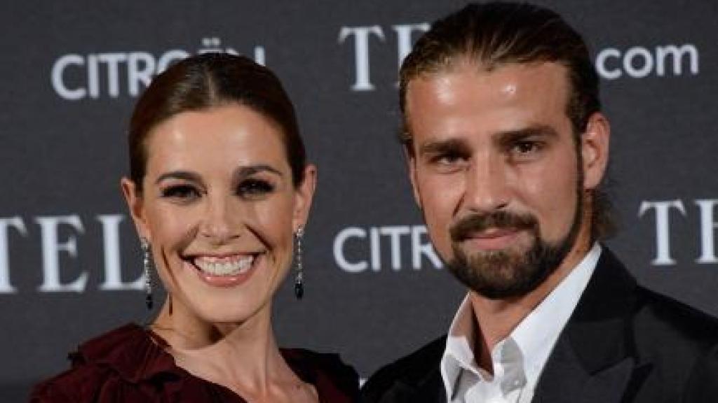 Mario Biondo con Raquel Sánchez Silva.