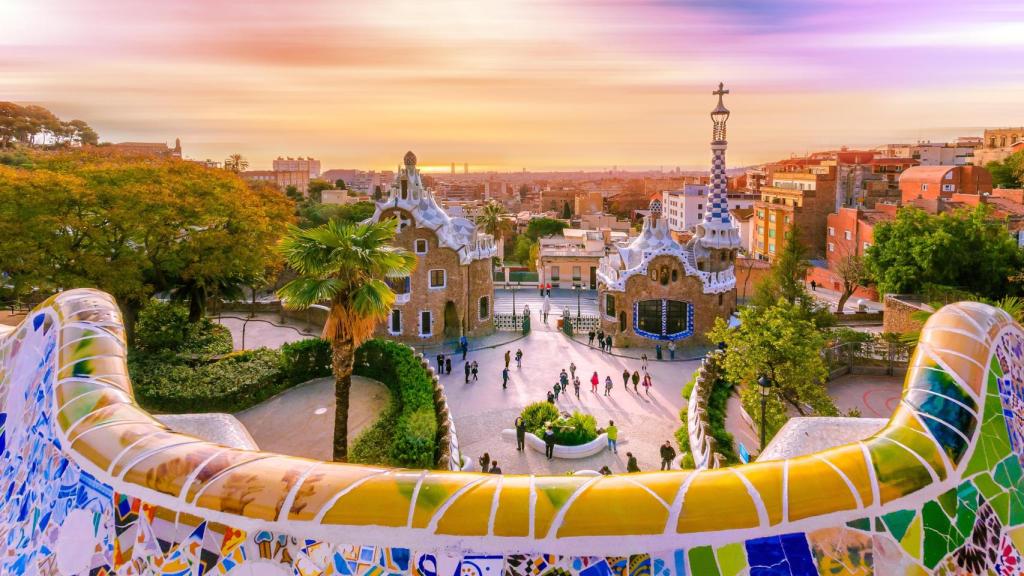 Parc Guell de Barcelona.