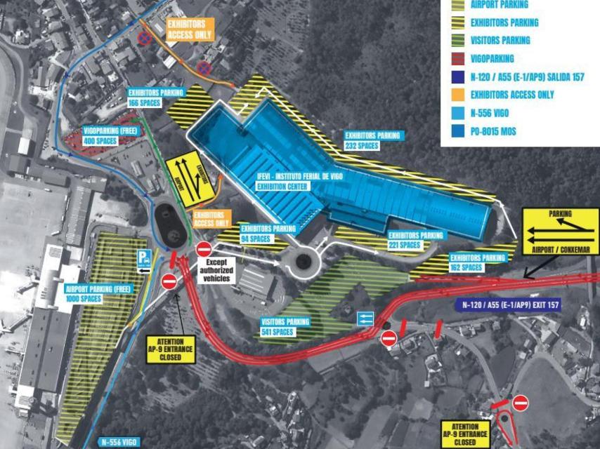 Plan de tráfico de Conxemar