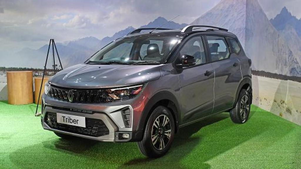 Silueta del Renault Triber.