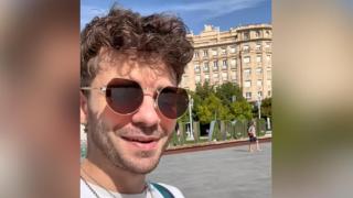 Romancito en su visita a Valladolid