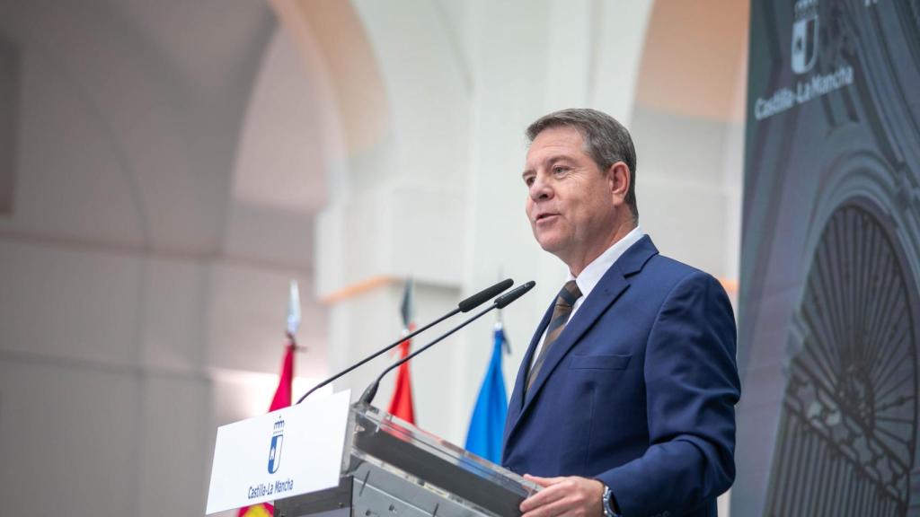 Emiliano García-Page, presidente de Castilla-La Mancha. Foto: JCCM.