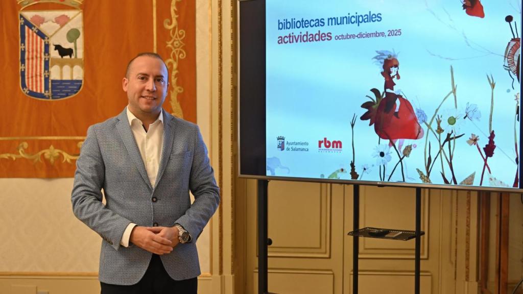 El concejal de Educación del Ayuntamiento de Salamanca, Luis Sánchez.