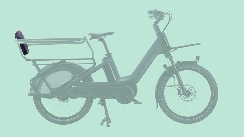 Parte trasera de la bici Breeze.