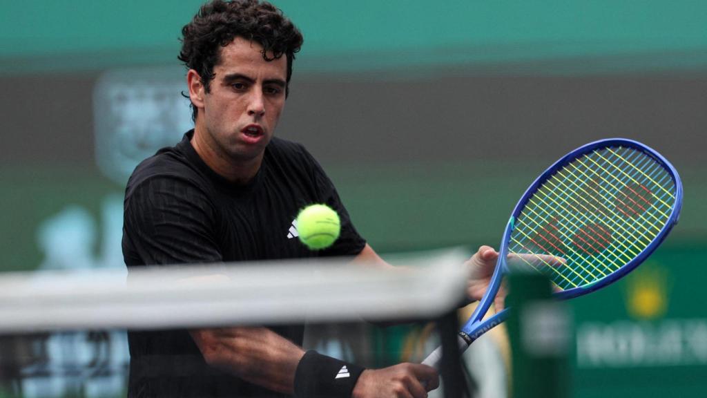 Jaume Munar, durante el Masters 1.000 de Shanghái.