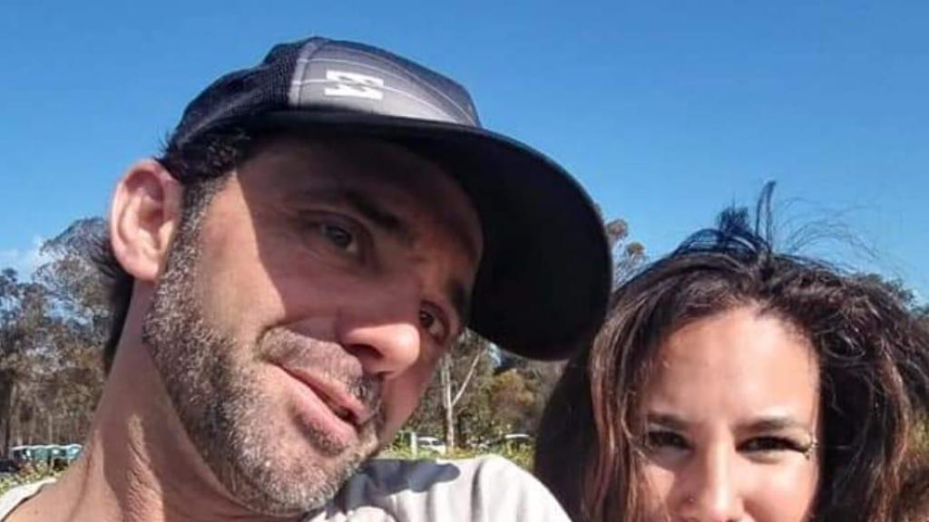 El español Iván Illarramendi y su mujer, Dafna, en una imagen cedida por Asier, el hermano de Iván.