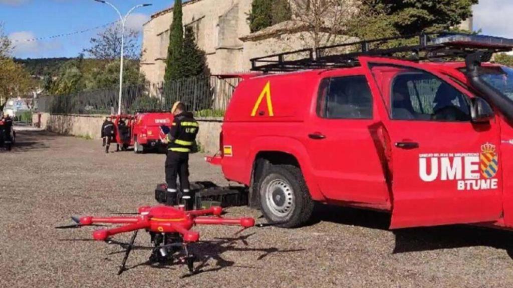 La nueva unidad de drones –UDRUME– que con base en León.