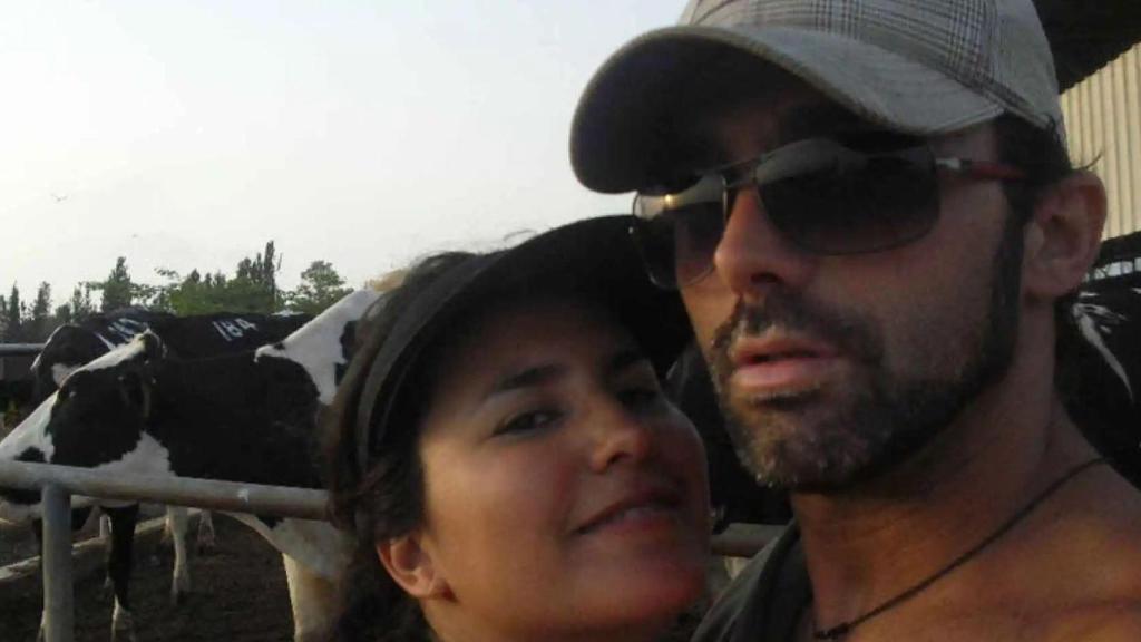 Iván y Dafna, en una imagen de 2010, cuando se mudaron a Israel.