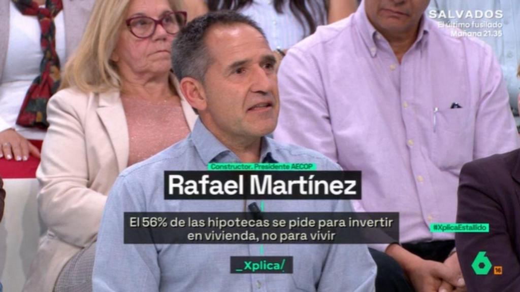 Rafael Martínez, empresario en la construcción