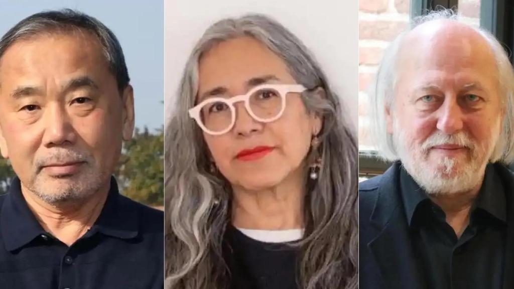 Haruki Murakami, Cristina Rivera Garza y László Krasznahorkai, candidatos al Premio Nobel de Literatura según las apuestas.