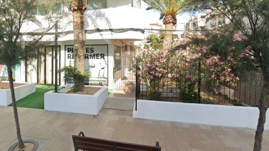 El domicilio donde se encontró el cadáver de la mujer.