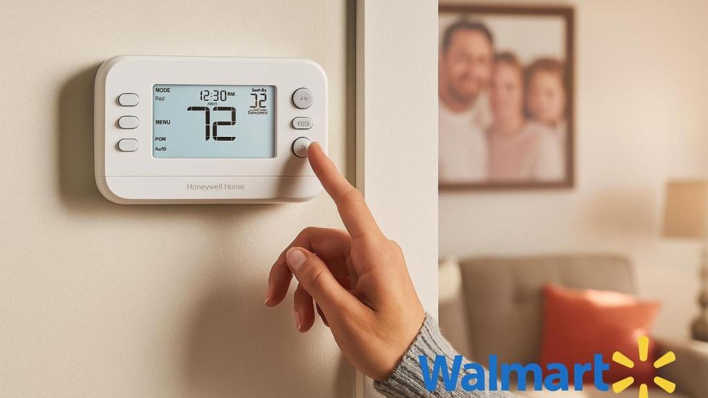 El moderno termostato digital programable que es ideal para el otoño y Walmart vende en oferta en Estados Unidos