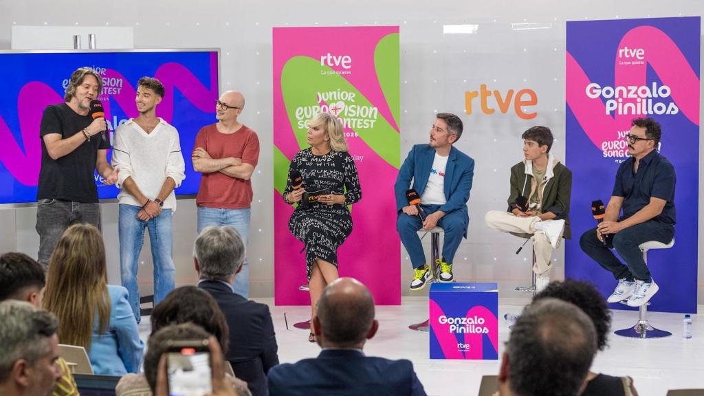 Presentación de la canción de Eurovisión Junior.