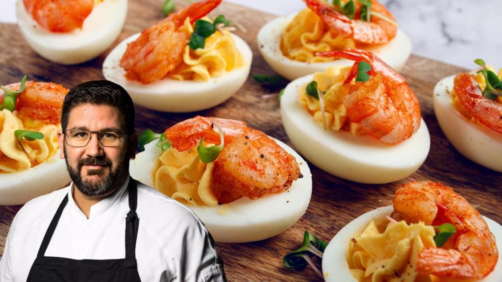 Dani García, chef, en un montaje de El Español