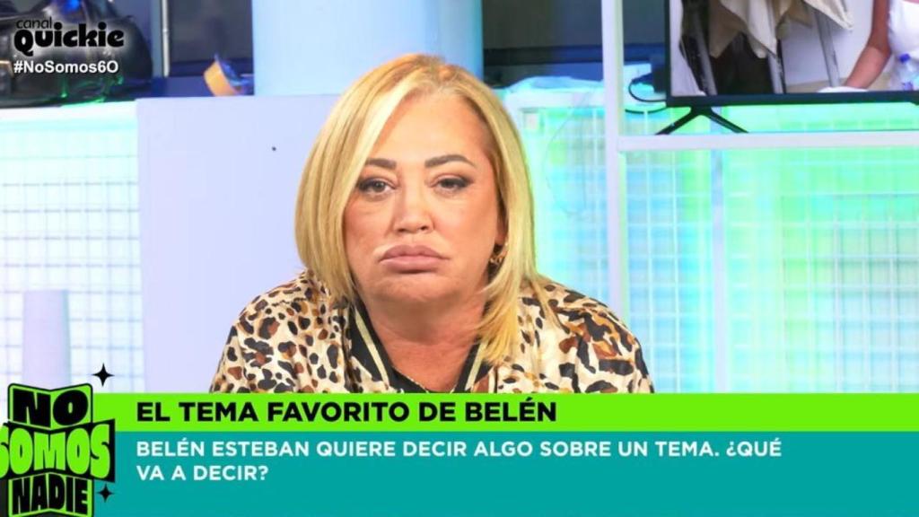 Belén Esteban en 'No somos nadie'.