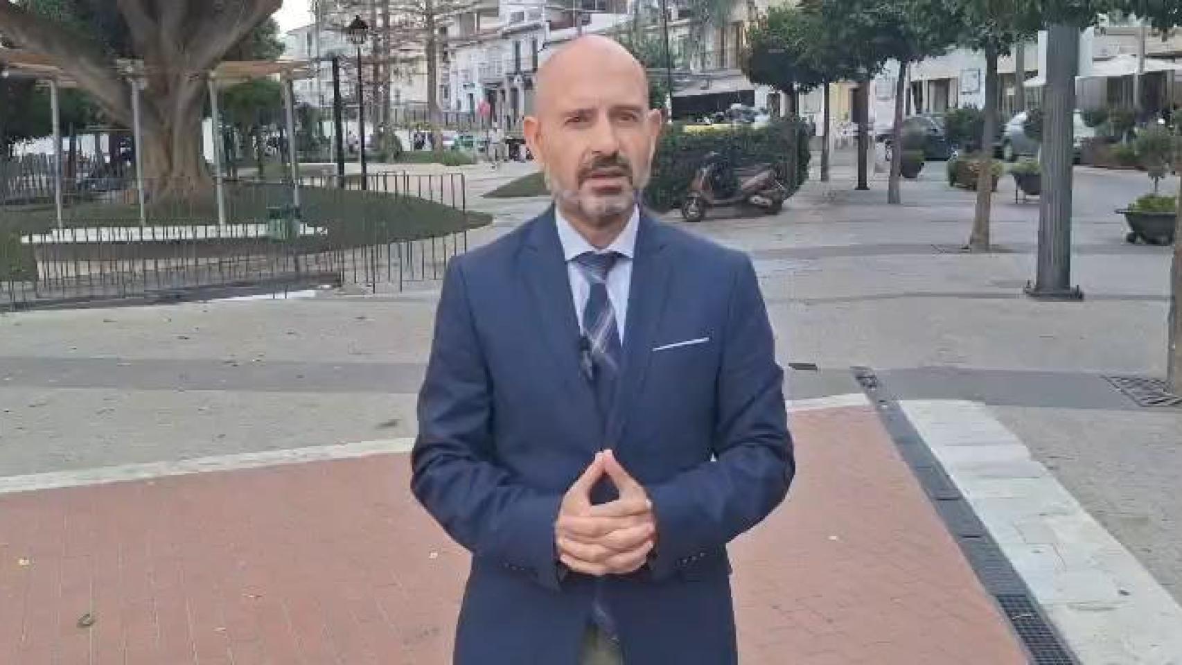 El subdelegado del Gobierno en Málaga, Javier Salas.