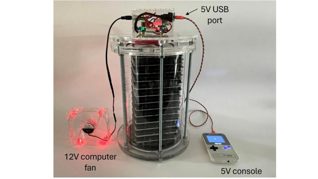 Experimento con hormigón capaz de almacenar energía.
