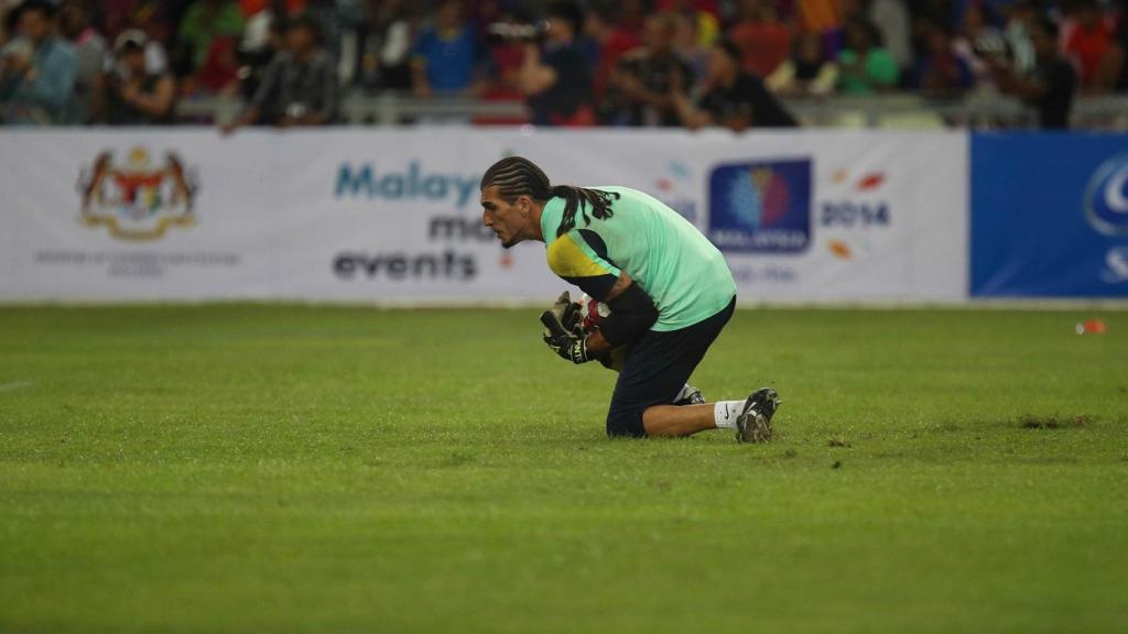 José Manuel Pinto colorado cuando era futbolista profesional