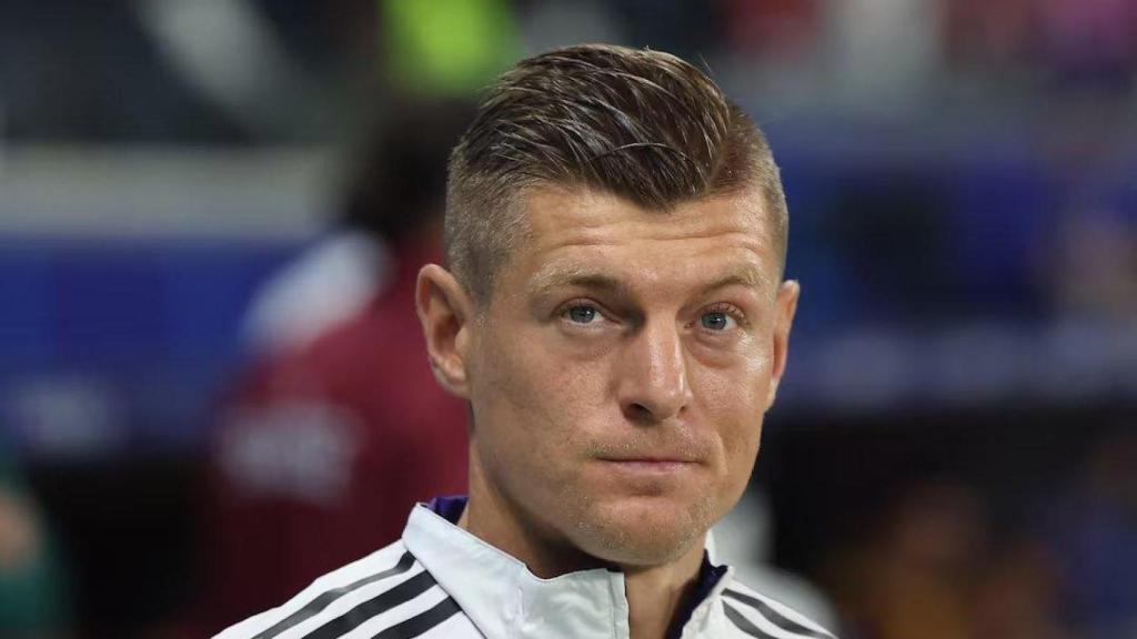 Toni Kroos, durante un partido con Alemania.