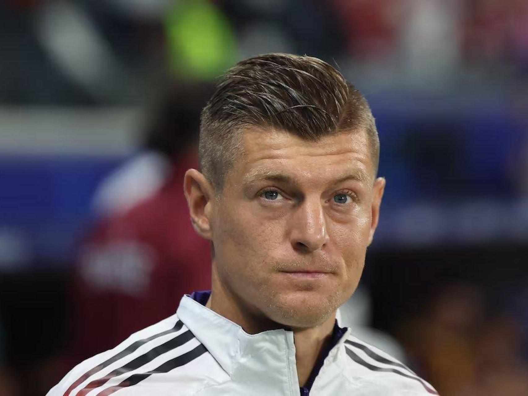 Toni Kroos, durante un partido con Alemania.