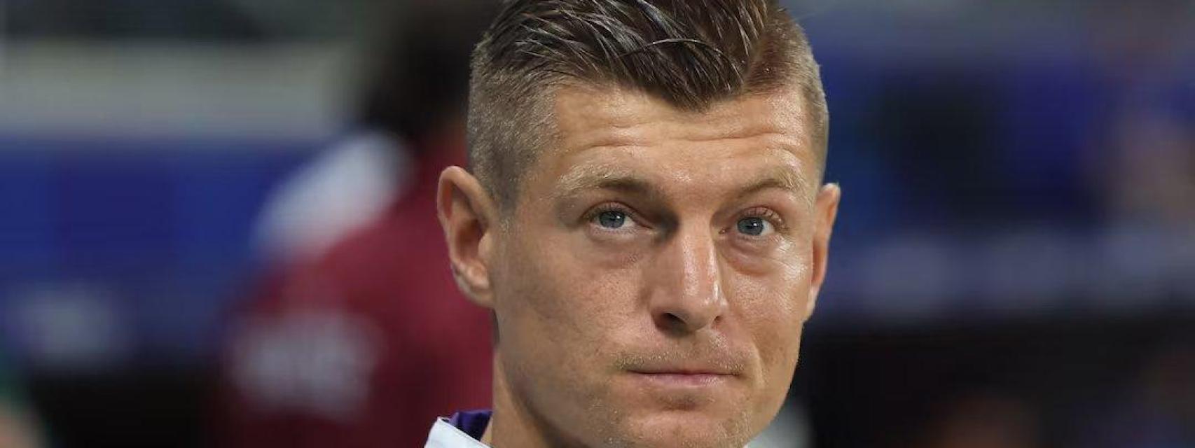 Toni Kroos, durante un partido con Alemania.