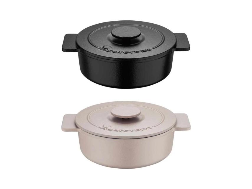 Las ollas de hierro fundido Masterpro de Lidl.