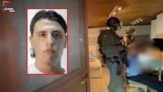 Leonardo Gesualdo durante su detención esta madrugada.