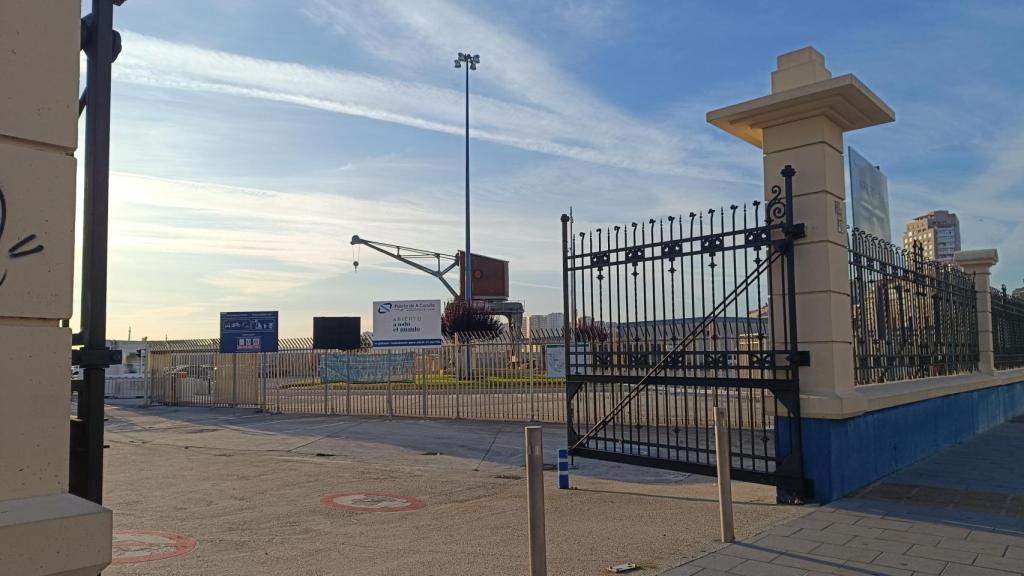 Muelle de Calvo Sotelo en A Coruña.