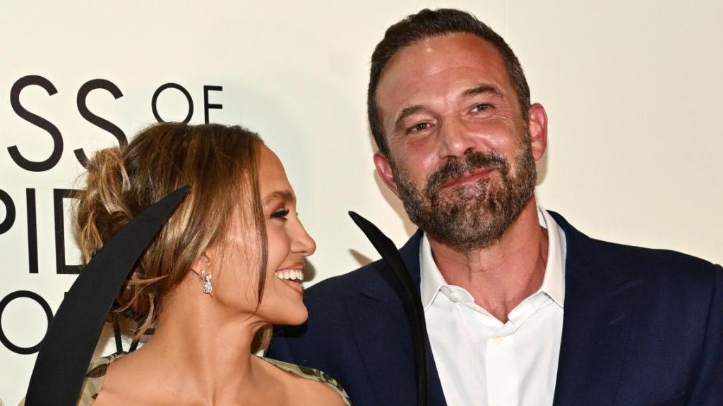 Jennifer Lopez y Ben Affleck, en la première de 'Kiss of the Spider Woman' en Nueva York este pasado lunes, 6 de octubre de 2025.